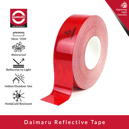 Daimaru Reflective Tape Safety Sticker Diamond Scotlite 50mmx25M