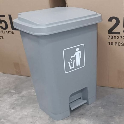 Tempat Sampah 25L dengan Pedal