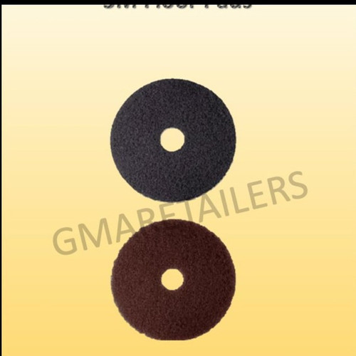 Spoon Pad Polisher Lantai 16in merk GLOMESH warna Coklat/Hitam (1pcs)