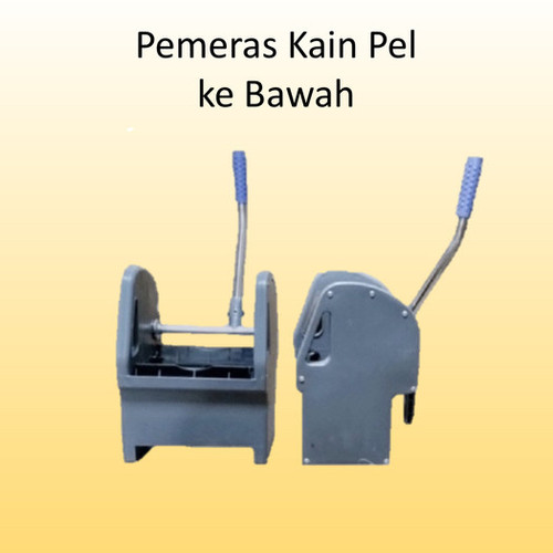 Alat Pemeras Kain Pel ke Bawah / Down Press Wringer Mop