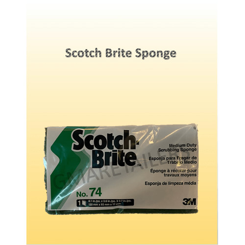 SCOTCH BRITE SPONGE NO 74 || MEDIUM DUTTY SCRUBBING SPONGE