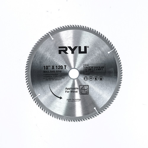 RYU (AC) CIRCULAR SAW BLADE 255 MM X 2.4 MM X 120 T (10")