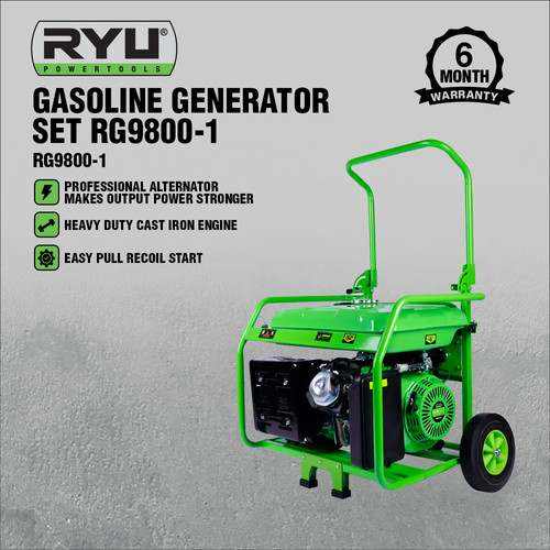 Ryu (Un) Gasoline Generator Set Rg9800-1