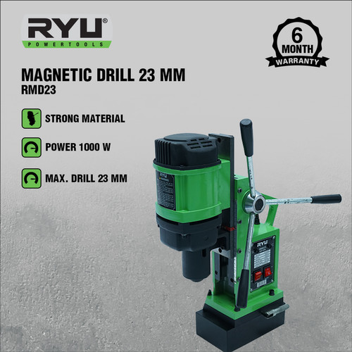 RYU MAGNETIC DRILL 23 MM - MESIN BOR MAGNET