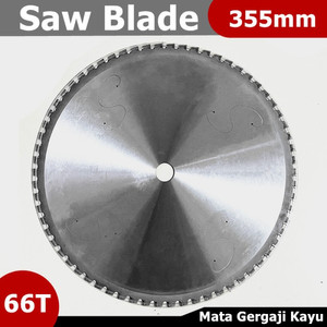 Saw Blade Mata Gergaji Circle Kayu 355mm 14"×66T 14inch