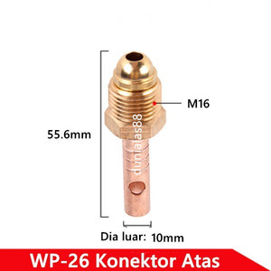 Konektor Connector Klem WP17 WP18 WP26 QQ150 TIG Welding Argon Torch