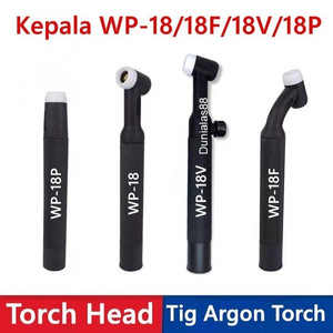 WP-18 WP-18F WP-18V Torch Head Kepala Tig Argon Flexible Lurus Torch