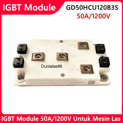 IGBT Module ORI GD50HCU120B3S 50A 1200V STARPOWER INVERTER Mesin Las