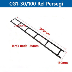 Rel Gas Cutting Mesin CG1-30 Rail Potong Machine CG1-100 CG1 30 100