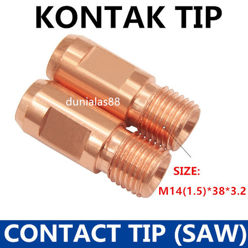 Contact Tip Kontak Tip SAW dia 3.2mm M14(1.5)×38×3.2