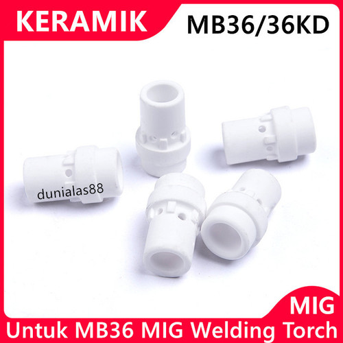 Keramik Ceramic MB36/36KD MB-36 MB 36 Gas Diffuse Utk MIG Torch Binzel