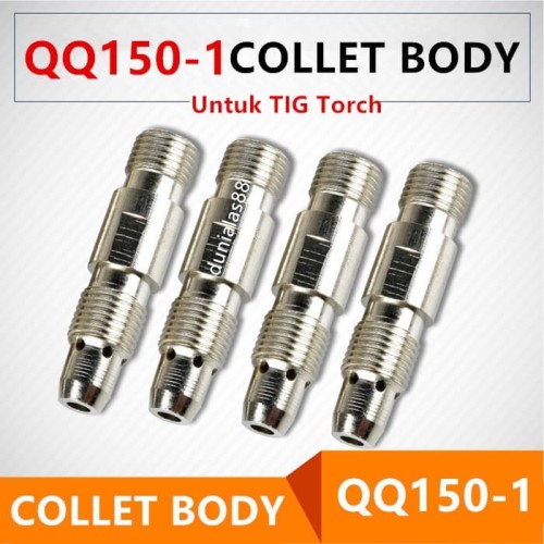 Collet Body QQ150 -1 Tig Argon Ukuran Alat Las Utk QQ150-1 Tig Torch