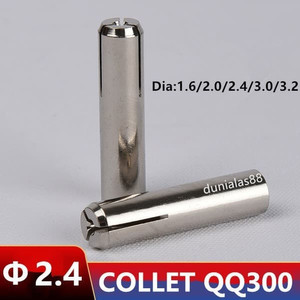 Collet Argon Collet 2.4mm QQ 300 QQ-300 QQ300 Tig Argon Alat Las