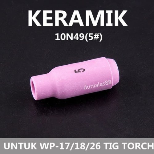 Keramik Argon No.5 Ceramic Tig Torch Alumina Nozel Wp17/Wp18 Wp26