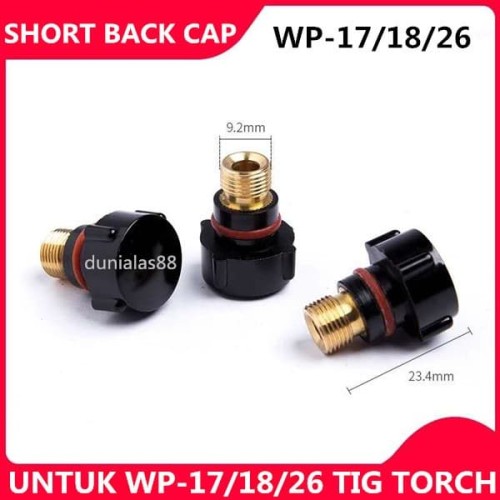 Back Cap Short Tig Argon Long Cap Tig 57Y04 Tig Argon WP17 WP18 WP26