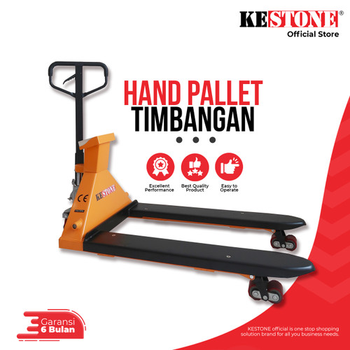 Hand Pallet Timbangan - Hand Pallet With Scale & Printer