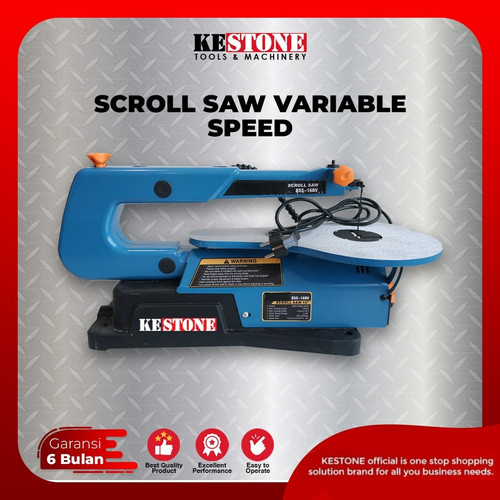 Scroll Saw Variable Speed - Mesin Gergaji Meja Ukir Kayu Akrilik