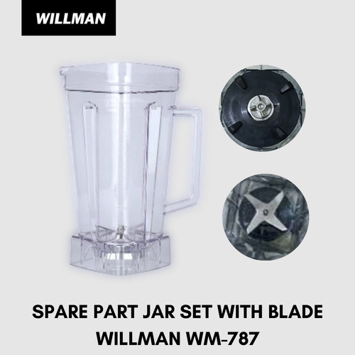 Spare Part: Jar Set With Blade Blender WILLMAN WM-787