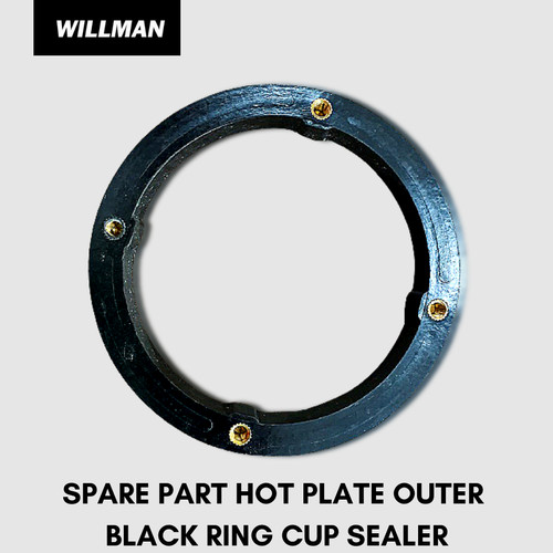 Spare Part: Hot Plate Outer Black Ring Ring Hitam Keliling Cup Sealer