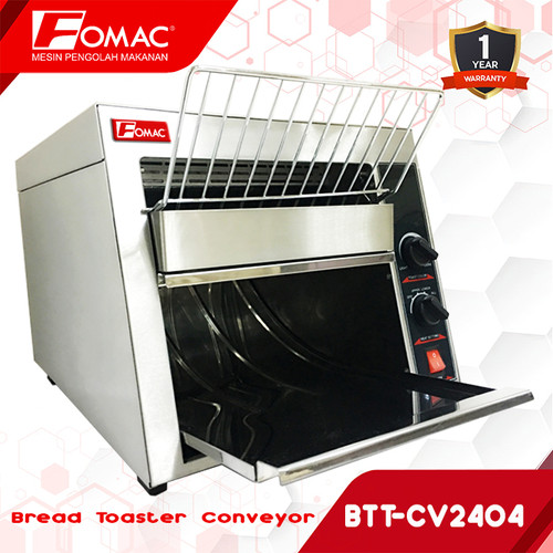 FOMAC Bread Toaster Conveyor BTT-CV2404 Mesin Pemanggang Pembakar Roti