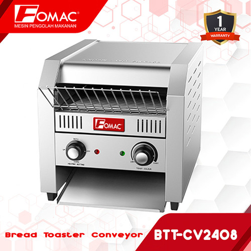 FOMAC Bread Toaster Conveyor BTT-CV2408 Mesin Pemanggang Pembakar Roti