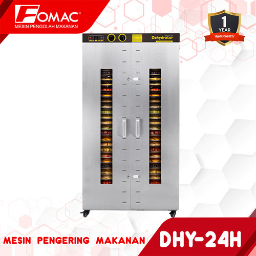 FOMAC Mesin Pengering Makanan DHY-24H Dehydrator 24 Tray Buah Sayur