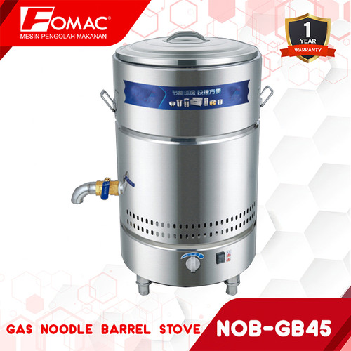 FOMAC Gas Noodle Barrel Stove NOB-GB45 Kompor Rebus Mie High Pressure