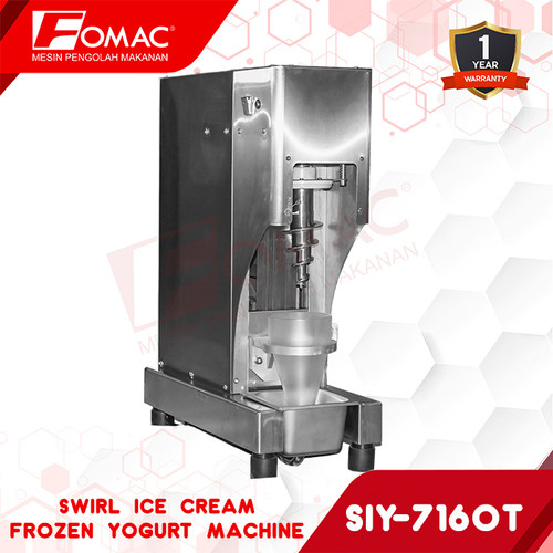 FOMAC SIY-7160T Swirl Ice Cream Frozen Yogurt Machine Mesin Mix Hard