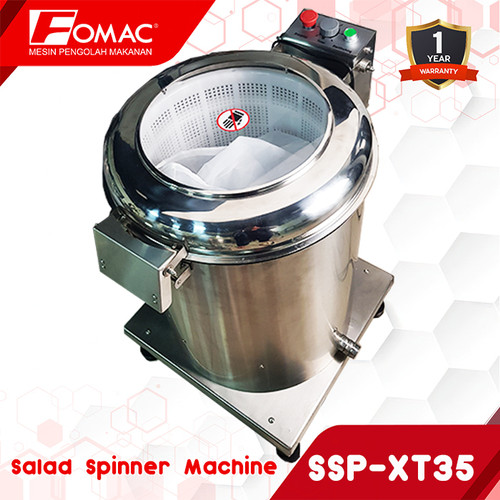 FOMAC Salad Spinner Machine SSP-XT35 Mesin Pengering Air Sayuran