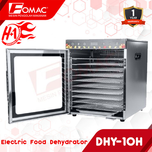 FOMAC Electric Food Dehydrator DHY-10H Mesin Pengering Air Buah Sayur