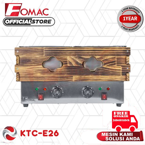 FOMAC Kanto Cooking KTC-E26 Mesin Penghangat Makanan Perebus Odeng