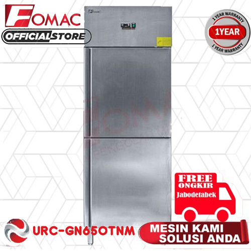 Upright Chiller 2 Doors URC-GN650TNM Kulkas Pendingin Makanan