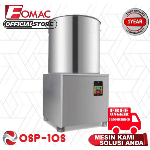 FOMAC OSP-10S Oil Spinner Machine Mesin Pemisah Minyak Air Buah Sayur