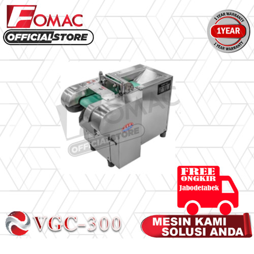 Mesin Pemotong Sayuran Vegetable Cutter VGC-300 FOMAC Automatic Chop