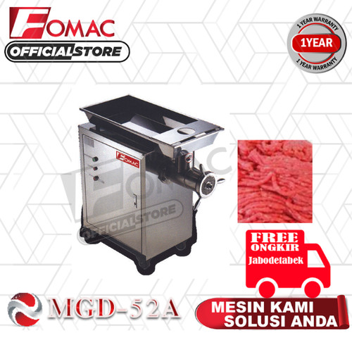 Mesin Penggiling Daging Vertical Meat Grinder MGD-52A FOMAC