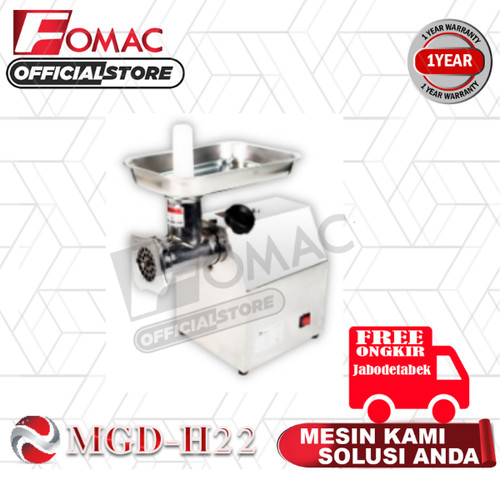 Mesin Penggiling Daging Meat Grinder MGD-H22 FOMAC