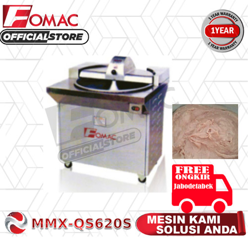 Mesin Pengaduk Adonan dan Menghaluskan Meat Mixer MMX-QS620S FOMAC