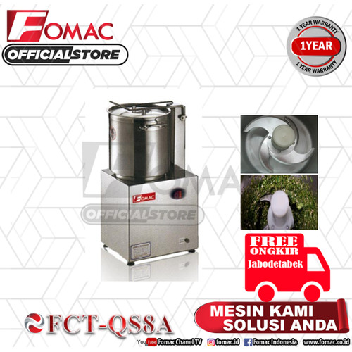 Mesin Pemotong Buah Dan Sayuran Food Cutter FCT-QS8A FOMAC