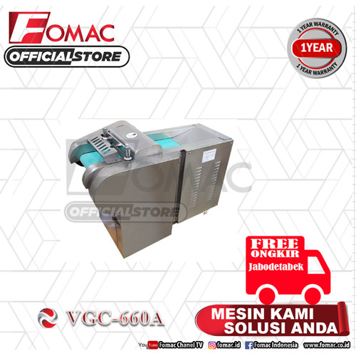 Mesin pemotong sayuran dan buah-buahan Food Cutter VGC-660A FOMAC