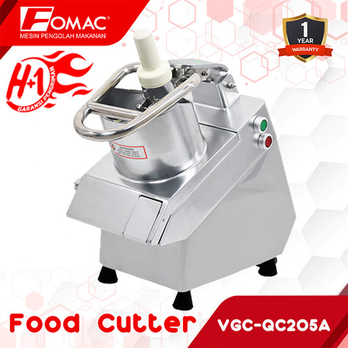 Mesin Food Cutter VGC-QC205A Vegetable Cutter With 5 Cutters "FOMAC"