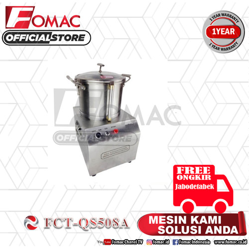 Mesin Food Cutter FCT-QS508A Universal Fritter FOMAC