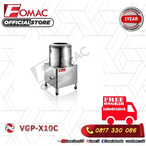 Mesin Pengupas Kulit Kentang VGP-X10C Potato Peeler FOMAC