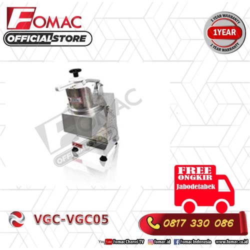 Mesin Pemotong Buah dan Sayuran Vegetable Cutter VGC-VGC05 FOMAC