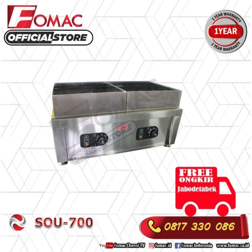 Mesin Pembuat Pancake Souffle Cake SOU-700 FOMAC