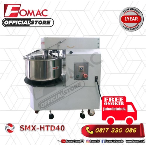 Spiral Mixer Pengaduk Adonan SMX-HTD40 FOMAC