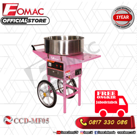 Mesin Pembuat Gula Kapas Candy Floss / CCD-MF05 FOMAC