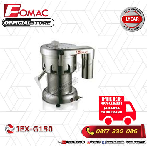 Mesin Peras Jus Juice EXtractor / JEX-G150 FOMAC