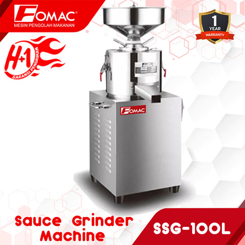 Mesin Penggiling Saus Selai Kacang Sesame Sauce Grinder SSG-100L FOMAC