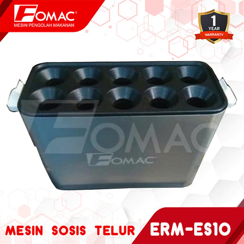 Mesin Sosis Telur Gulung ERM-ES10 10 Tabung Listrik FOMAC