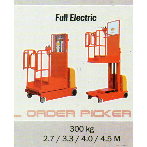 Pusat Penjualan Stacker Order Picker cap 200kg tinggi 4,5 m NOBlLELIFT